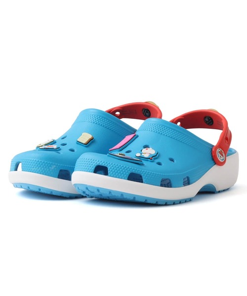 crocs(クロックス)の「crocs Doraemon Classic Clog / クロックス ドラエモン クラッシック クロッグ(サンダル・レディース・ブルー・25.0cm/24.0cm/23.0cm/22.0cm/21.0cm/20.0cm)」の2枚目の写真