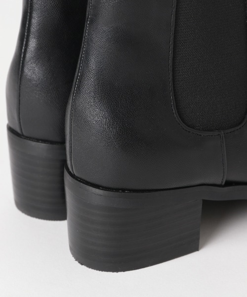 mysty woman（ミスティウーマン）の「トラッドゴアブーツ　610572（ブーツ・レディース・ブラック・LARGE/MEDIUM）」の8枚目の写真