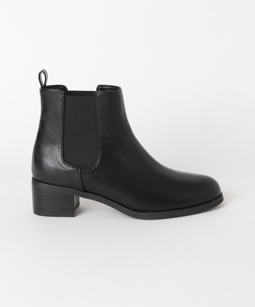 mysty woman（ミスティウーマン）の「トラッドゴアブーツ　610572（ブーツ・レディース・ブラック・LARGE/MEDIUM）」の4枚目の写真