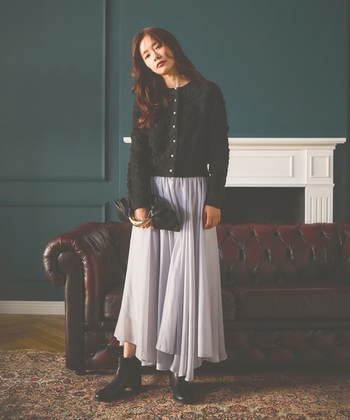 mysty woman（ミスティウーマン）の「トラッドゴアブーツ　610572（ブーツ・レディース・ブラック・LARGE/MEDIUM）」の10枚目の写真