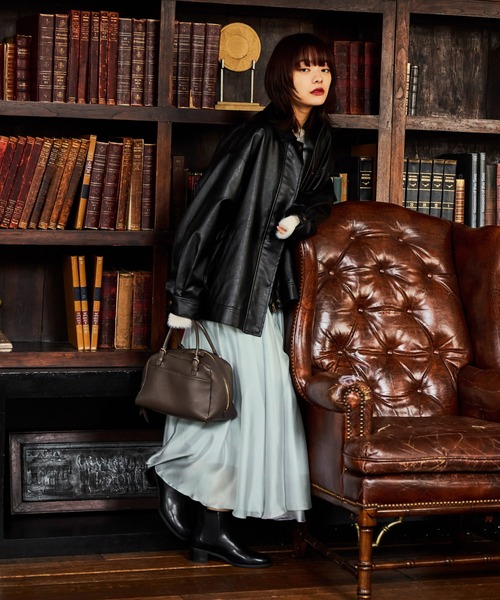 mysty woman（ミスティウーマン）の「トラッドゴアブーツ　610572（ブーツ・レディース・ブラック・LARGE/MEDIUM）」の12枚目の写真