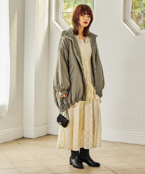 mysty woman（ミスティウーマン）の「トラッドゴアブーツ　610572（ブーツ・レディース・ブラック・LARGE/MEDIUM）」の13枚目の写真