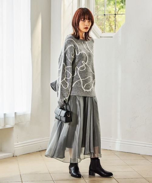 mysty woman（ミスティウーマン）の「トラッドゴアブーツ　610572（ブーツ・レディース・ブラック・LARGE/MEDIUM）」の14枚目の写真