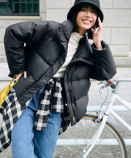 23区(ニジュウサンク)の「【洗える】ブラッシュド ビエラチェック シャツ(シャツ/ブラウス・レディース・レッド系3/ブラック系3/ネイビー系3・38)」の16枚目の写真