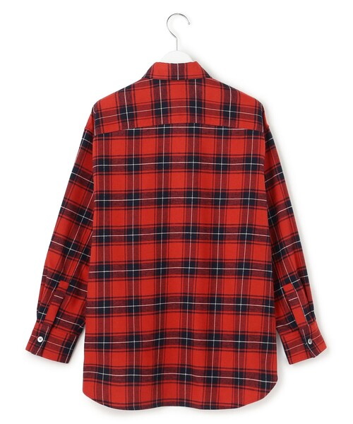 セール】【洗える】ブラッシュド ビエラチェック シャツ（シャツ