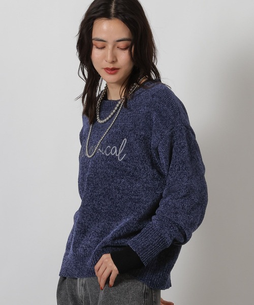 【人気コラボ】モンクレール×FELIX 刺繍ロゴニット セーター QR確認済 L shopbring_2024d060015