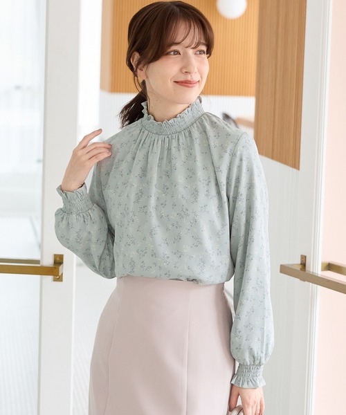 ハニぽか】あったか裏地ハイネック（シャツ/ブラウス）｜Honeys