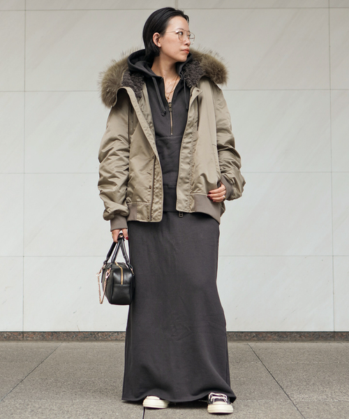 ウールミックススウェットスカート（スカート）｜AP STUDIO（エーピー