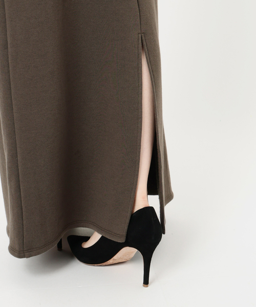 AP STUDIO(エーピーストゥディオ)の「ウールミックススウェットスカート(スカート・レディース・スミクロ/チョコ・36/38)」の7枚目の写真