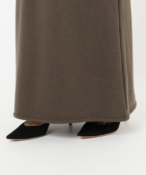 AP STUDIO(エーピーストゥディオ)の「ウールミックススウェットスカート(スカート・レディース・スミクロ/チョコ・36/38)」の8枚目の写真