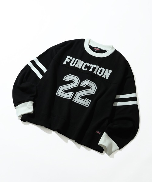 Dickies(ディッキーズ)の「【GENUINE DICKIES/ジェニュインディッキーズ】裏毛 ナンバリング クルーネック スウェット トレーナー(スウェット・レディース・オートミール/オレンジ/ブラック・M/L)」の4枚目の写真
