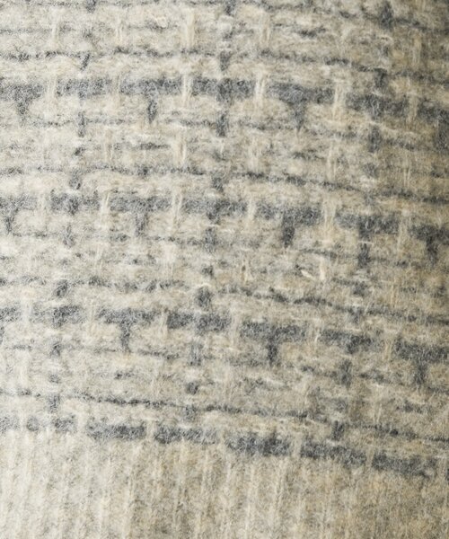 Jena espace merveilleux（ジェナ　エスパスメルヴェイユ）の「格子ジャガードクルーニット（ニット/セーター・レディース・ベージュ/ピンク/グレー・FREE）」の17枚目の写真