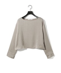 MIDIUMISOLID for Ladies サテンプルオーバー