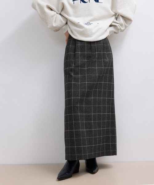 セール】【WEB限定】サイドラインツイードスカート（スカート）｜ADAM