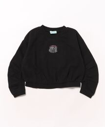 hakka kids（ハッカキッズ）の「ショート丈ミニ裏毛トレーナー（Tシャツ/カットソー）」