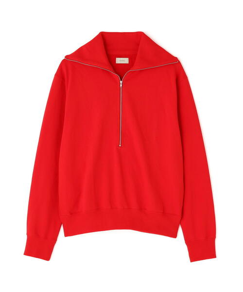 Toironier(トワロニエ)の「Toironier/トワロニエ/Half Zip Sweat Shirts(スウェット・メンズ・ブラウン/レッド/ラベンダー/チャコールグレー・2/1)」の16枚目の写真