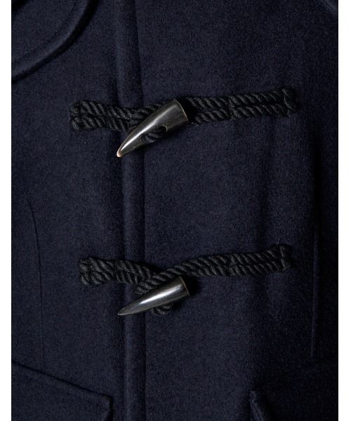 RUMCHE(ラムシェ)の「Stitch River Short Duffle Coat / ステッチリバーショートダッフルコート(ダッフルコート・レディース・ブラック/ネイビー・FREE)」の17枚目の写真