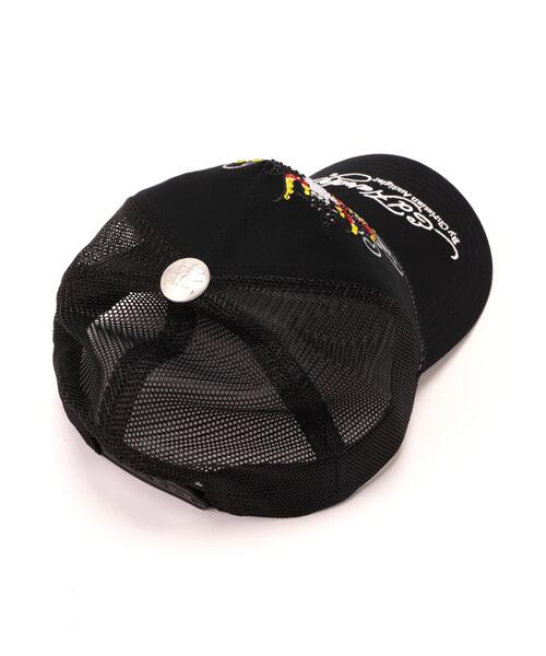 Ed Hardy（エドハーディー）の「Ed Hardy/エド ハーディー/ED HARDY HEART R-STONE CAP（キャップ・メンズ・ブラック・F）」の5枚目の写真