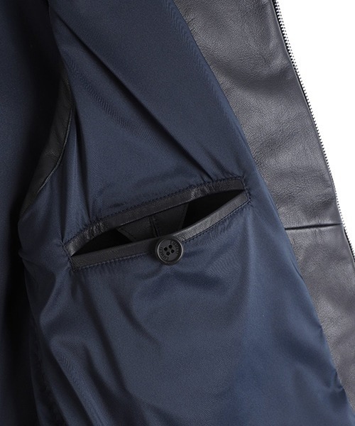 EMMETI（エンメティ）の「EMMETI / エンメティ：別注 ISE VEST：ONLYARK-1-2510[MUS]（その他アウター・メンズ・ネイビー・50/52）」の15枚目の写真
