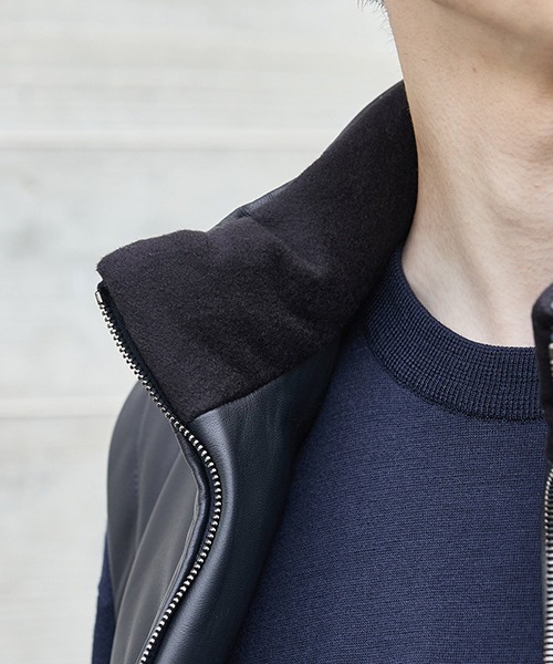EMMETI（エンメティ）の「EMMETI / エンメティ：別注 ISE VEST：ONLYARK-1-2510[MUS]（その他アウター・メンズ・ネイビー・50/52）」の6枚目の写真