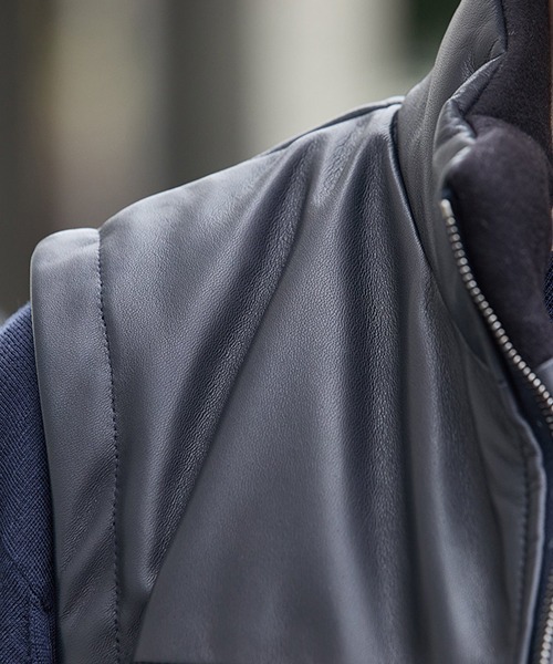 EMMETI（エンメティ）の「EMMETI / エンメティ：別注 ISE VEST：ONLYARK-1-2510[MUS]（その他アウター・メンズ・ネイビー・50/52）」の5枚目の写真