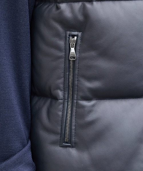 EMMETI（エンメティ）の「EMMETI / エンメティ：別注 ISE VEST：ONLYARK-1-2510[MUS]（その他アウター・メンズ・ネイビー・50/52）」の3枚目の写真