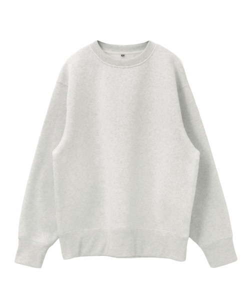 itto...(イット)の「HEAVY WEIGHT SWEAT 裏起毛BIGスウェットトップス(スウェット・レディース・杢グレー/オートミール/ブラック・M)」の10枚目の写真