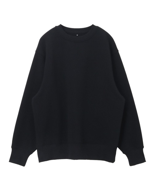 itto...(イット)の「HEAVY WEIGHT SWEAT 裏起毛BIGスウェットトップス(スウェット・レディース・杢グレー/オートミール/ブラック・M)」の16枚目の写真