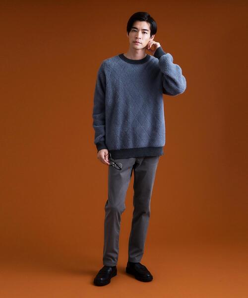 THE SHOP TK （ザ ショップ ティーケー ）の「プレミアムスキニーパンツ WARM【裏起毛/360°ストレッチ/洗濯機OK】（その他パンツ・メンズ・ボルドー/ブラウン系その他/グレー/ブラック/ブルー系その他・02/01/05/04/03）」の9枚目の写真