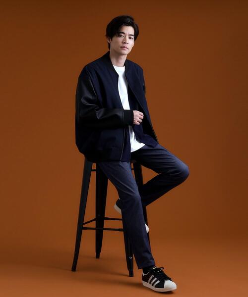 THE SHOP TK （ザ ショップ ティーケー ）の「プレミアムスキニーパンツ WARM【裏起毛/360°ストレッチ/洗濯機OK】（その他パンツ・メンズ・ボルドー/ブラウン系その他/グレー/ブラック/ブルー系その他・02/01/05/04/03）」の20枚目の写真