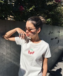 ROXY(���L�V�[)��CHERRY CHERRY S/S TE/���L�V�[����T�V���c(T�V���c/�J�b�g�\�[)