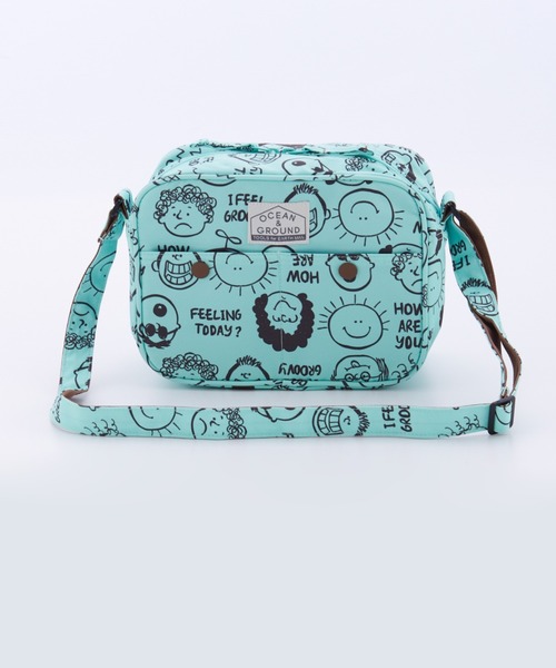 Ocean&Ground（オーシャン&グラウンド）の「ｿｳｶﾞﾗｼｮﾙﾀﾞｰBAG（ショルダーバッグ・キッズ・ドット/ライトグリーン/マルチ/アニマル/その他4・FREE）」の2枚目の写真