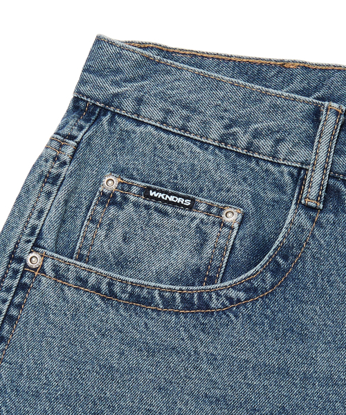 WKNDRS(ウィーキャンドース)の「OPEN SEAM DENIM PANTS (DENIM)(デニムパンツ・レディース・その他・MEDIUM/LARGE/X-LARGE)」の4枚目の写真