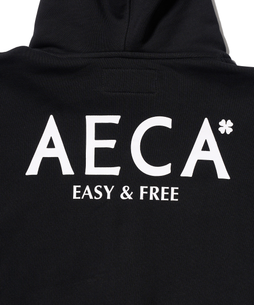 AECA(エイカ)の「AECA SIGNATURE ZIP UP HOODIE-BLACK(パーカー・レディース・その他・SMALL/MEDIUM/LARGE/X-LARGE)」の8枚目の写真