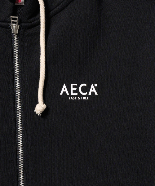 AECA(エイカ)の「AECA SIGNATURE ZIP UP HOODIE-BLACK(パーカー・レディース・その他・SMALL/MEDIUM/LARGE/X-LARGE)」の5枚目の写真