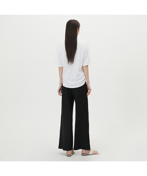 LAP（ラップ）の「リンクルバンディングパンツ AR2WP473（その他パンツ・レディース・ブラック・FREE）」の2枚目の写真