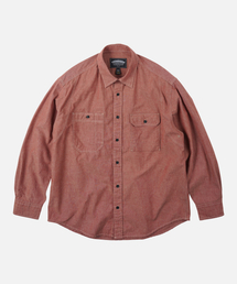 1920S CHAMBRAY WORK SHIRT _ RED
