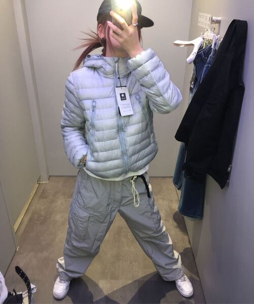 MUSINSA STANDARD WOMAN（ムシンサスタンダードウーマン）の「ウィメンズフレキシブルクルーネック長袖Tシャツ[ホワイト]（Tシャツ/カットソー・レディース・その他・SMALL/MEDIUM/LARGE/X-LARGE/X-SMALL）」の11枚目の写真