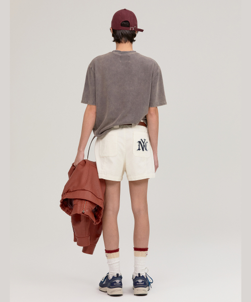 NOHANT(ノアン)の「LONELY/LOVELY ソルトウォッシング 半袖Tシャツ チャコール(Tシャツ/カットソー・レディース・チャコール・SMALL)」の4枚目の写真