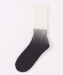 UNIVERSAL OVERALL（ユニバーサルオーバーオール）の「【UNIVERSAL OVERALL】Gradation RIB CREW LU-022（ソックス/靴下・メンズ）」