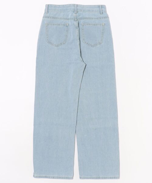 urge：（アージコロン ）の「【URGE：】ハイウエスト デニムパンツ（デニムパンツ・レディース・ブルー/ライトブルー/チャコール・SMALL/MEDIUM/LARGE/X-LARGE）」の4枚目の写真
