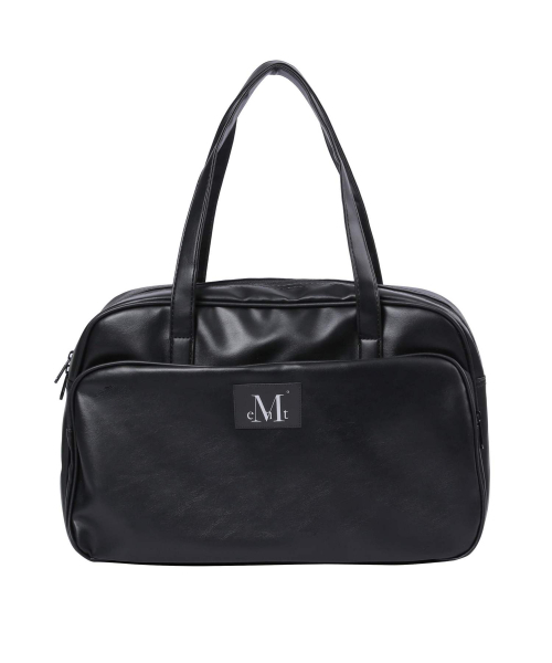 MUCENT（ムセント）の「ヤンド フロントポケット ビッグレザートートバッグ 男女共用（トートバッグ・レディース・ブラック・FREE）」の4枚目の写真