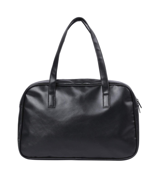 MUCENT（ムセント）の「ヤンド フロントポケット ビッグレザートートバッグ 男女共用（トートバッグ・レディース・ブラック・FREE）」の6枚目の写真