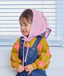 MARKEY'S（マーキーズ）の「ポンポンフラワーニットバブーシュカ（その他ヘアアクセサリー）」