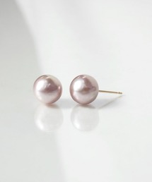 anq.（アンク）の「「anq.」K10・淡水 ピンクパール スタッドピアス（ピアス（両耳用））」