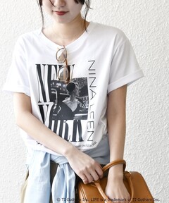GOOD ROCK SPEED:〈洗濯機可能〉LIFE PC フォト プリント TEE 25SS（T