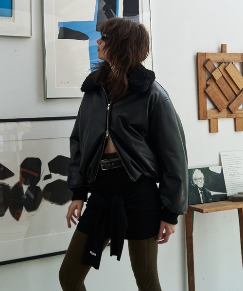 JOSE MOON（ジョゼムーン）の「PUFFY BOMBER JACKET/パフィボンバー