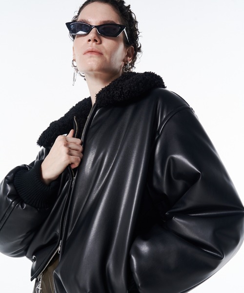 PUFFY BOMBER JACKET/パフィボンバージャケット（ブルゾン）｜JOSE