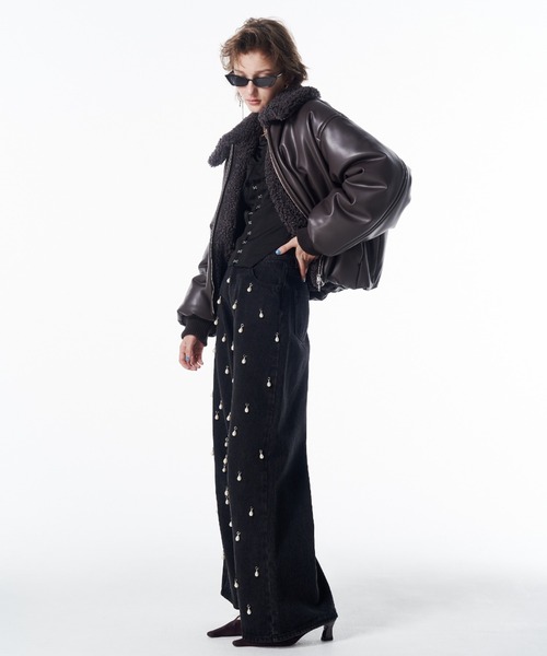 PUFFY BOMBER JACKET/パフィボンバージャケット（ブルゾン）｜JOSE