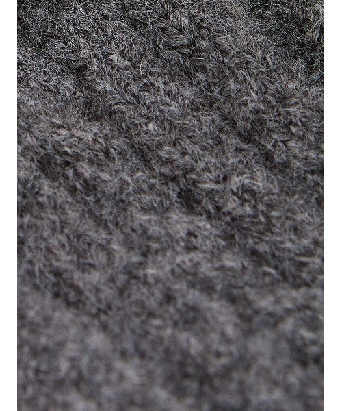 Barbour（バブアー）の「Elsdonケーブル編み ミトン（手袋・レディース・グレー/クリーム・ONE SIZE）」の8枚目の写真